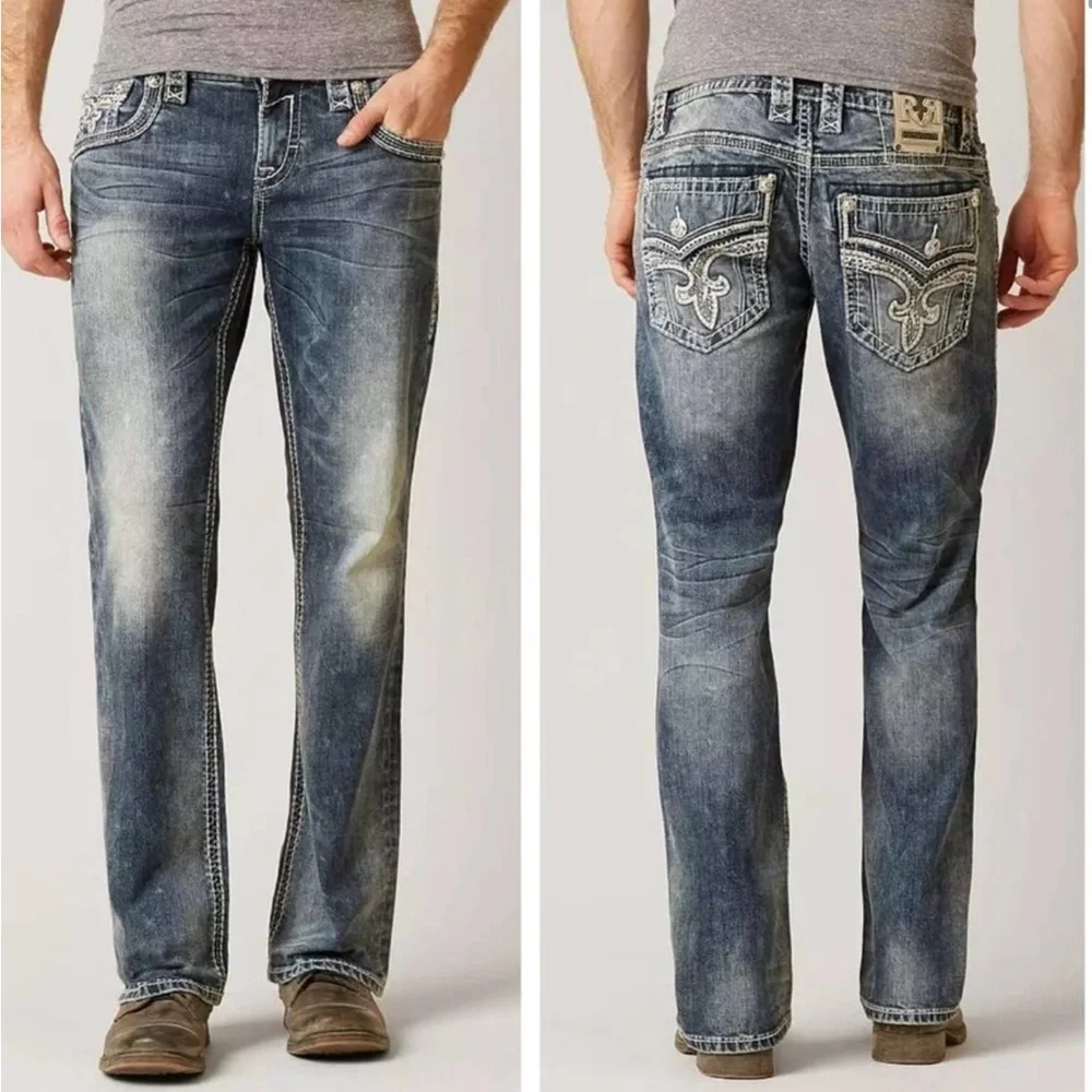 Rock Revival Penn Boot Jeans Men’s Size 34